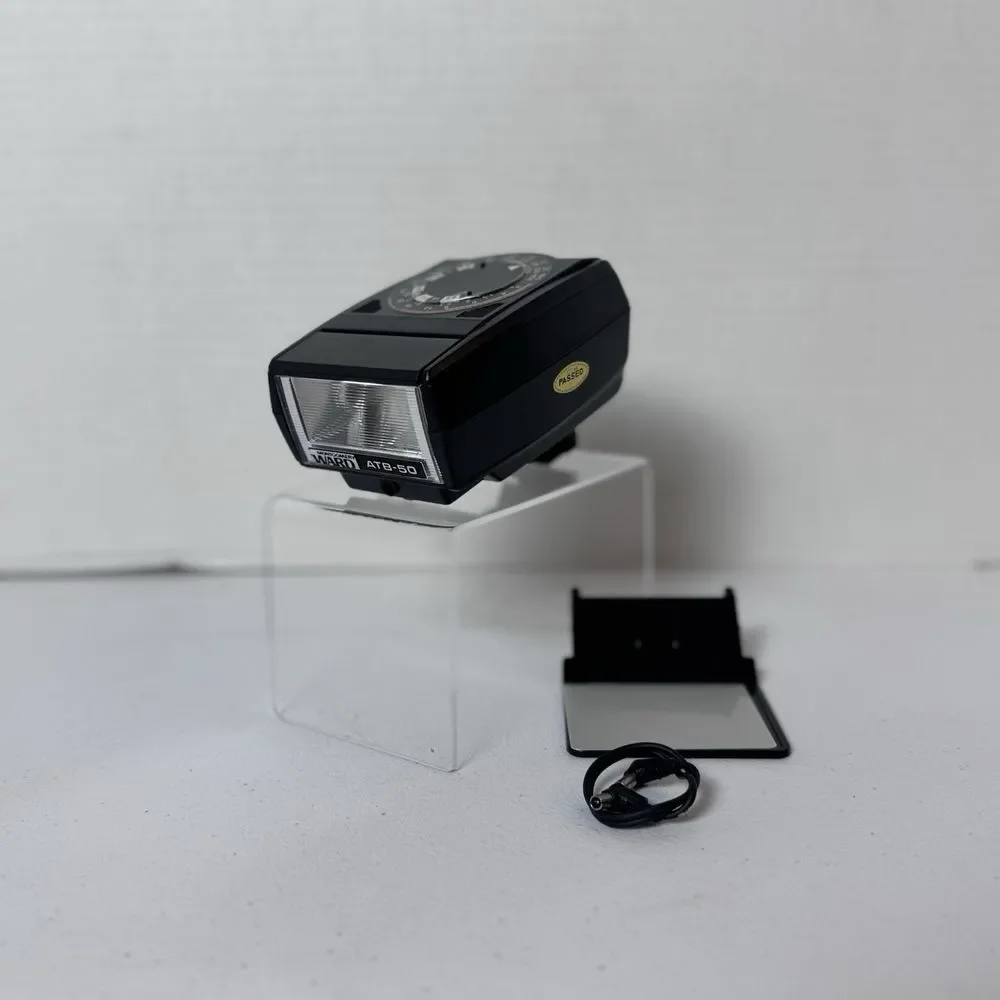 ATB-50 Thyristor Automatic Bounce Electronic Flash ‎ Shoe Mount Montgomery Ward